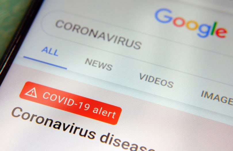 Effetti del Coronavirus sulla Serp di Google